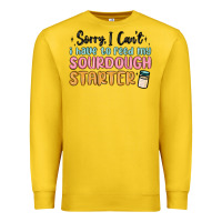 Lemon sorry i can t i have to feed my sourdough starter Premium Sweatshirt - MaliasSmallBusiness