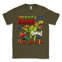 Army Green ready to crush 6th grade Classic Tee - BundleAndBundleShop