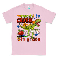 Bubblegum Pink ready to crush 6th grade Classic Tee - BundleAndBundleShop