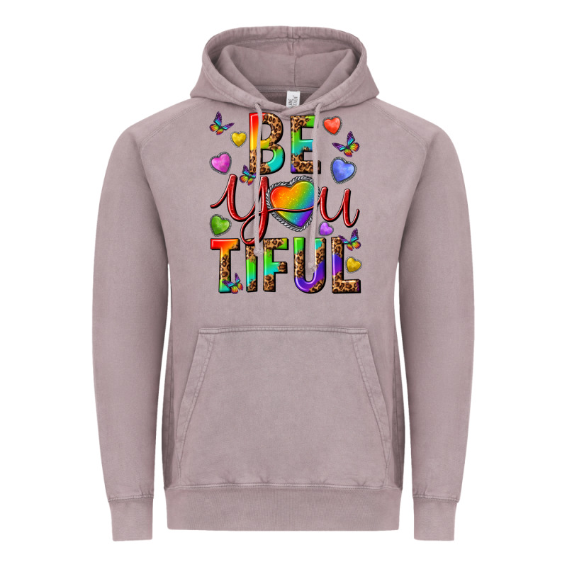 Pride Be You Tiful Vintage Hoodie by texasbilliewilder | Teevron