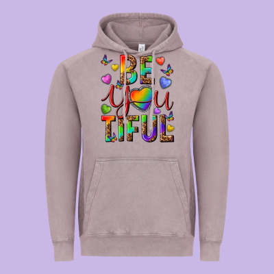 Vintage Hoodie pride be you tiful