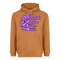 Meerkat purple pancreatic cancer sunflower and cancer ribb Heavyweight Hoodie - MaliasSmallBusiness