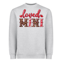 Heather Grey loved mini Heavyweight Sweatshirt - RanaPortraitStore