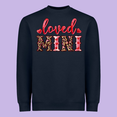 Loved Mini Heavyweight Sweatshirt Designed By Ranaportraitstore