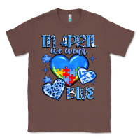 Chestnut in april we wear blue Classic Tee - JahusDesignShop