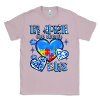 Lilac in april we wear blue Classic Tee - JahusDesignShop
