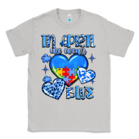 Moon Dust in april we wear blue Classic Tee - JahusDesignShop
