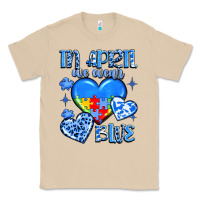 Mushroom in april we wear blue Classic Tee - JahusDesignShop