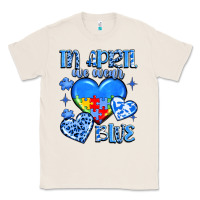 Natural in april we wear blue Classic Tee - JahusDesignShop