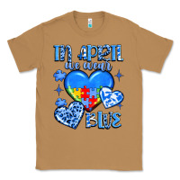 Toasted Coconut in april we wear blue Classic Tee - JahusDesignShop