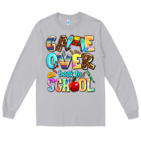 Moon Dust game over back to school Long Sleeve Tee - AdoDesignShop