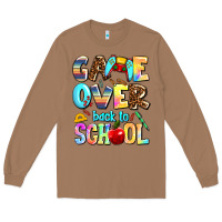 Toasted Coconut game over back to school Long Sleeve Tee - AdoDesignShop