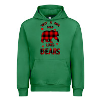 Emerald Just A Girl Who Loves Bears Urban Hoodie - Bettercallsaul