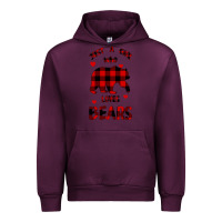 Mauve Wine Just A Girl Who Loves Bears Urban Hoodie - Bettercallsaul