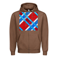 Chestnut Glitter 4th Of July Seamless Pattern Zipper Hoodie - BundleAndBundleShop