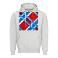 Dove Grey Glitter 4th Of July Seamless Pattern Zipper Hoodie - BundleAndBundleShop
