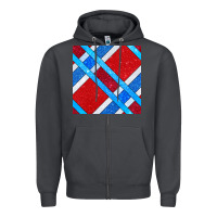 Smoke Glitter 4th Of July Seamless Pattern Zipper Hoodie - BundleAndBundleShop