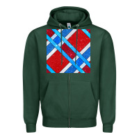 Sports Green Glitter 4th Of July Seamless Pattern Zipper Hoodie - BundleAndBundleShop