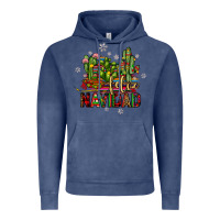 Vintage Denim feliz navidad cactus Vintage Hoodie - JahusDesignShop