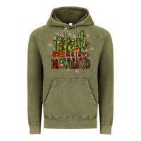 Vintage Olive feliz navidad cactus Vintage Hoodie - JahusDesignShop
