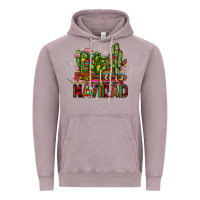 Vintage Zinc feliz navidad cactus Vintage Hoodie - JahusDesignShop