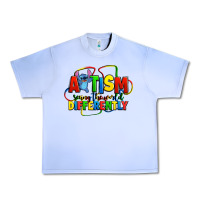 Grape Ice autism stitch seeing the world differently Urban Heavy Tee - Zillion Design Studio