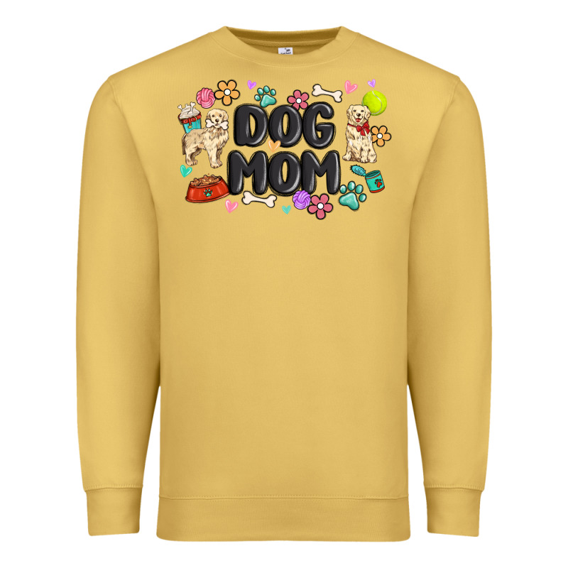 Dog Mom Premium Sweatshirt by MaliasSmallBusiness | Teevron