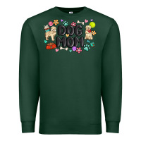 Sports Green dog mom Premium Sweatshirt - MaliasSmallBusiness