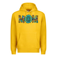 Lemon Western Mom With Turquoise Gemstone Premium Hoodie - BundleAndBundleShop