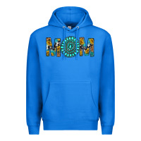 True Royal Western Mom With Turquoise Gemstone Premium Hoodie - BundleAndBundleShop