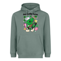 Sage one lucky nurse belt bag Heavyweight Hoodie - MaliasSmallBusiness