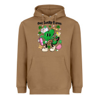 Toasted Coconut one lucky nurse belt bag Heavyweight Hoodie - MaliasSmallBusiness