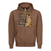Chestnut Life is better with a German Shepherd Zipper Hoodie - JahusDesignShop