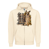 Sandshell Life is better with a German Shepherd Zipper Hoodie - JahusDesignShop