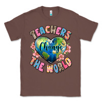 Chestnut teachers change the world Classic Tee - JahusDesignShop