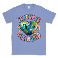 Colony Blue teachers change the world Classic Tee - JahusDesignShop