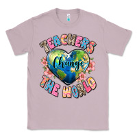 Lilac teachers change the world Classic Tee - JahusDesignShop