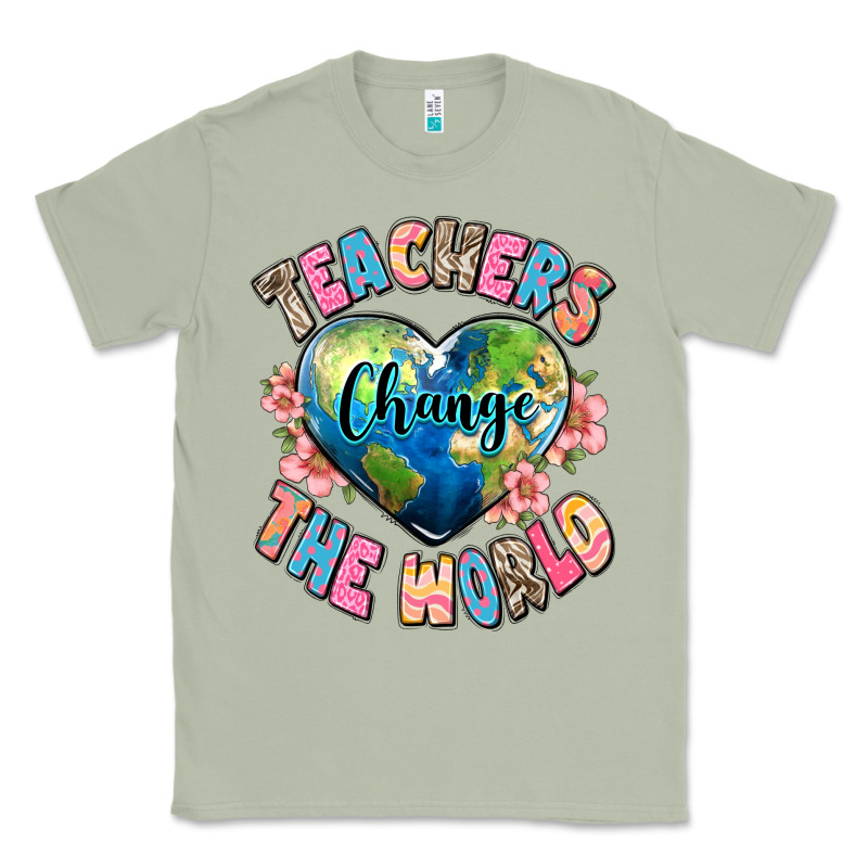 Teachers Change The World Classic Tee by JahusDesignShop | Teevron
