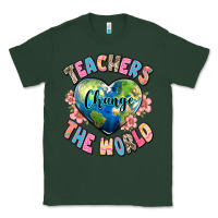 Sports Green teachers change the world Classic Tee - JahusDesignShop