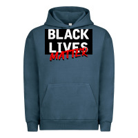 Pigment Midnight Navy Black Lives Matter Urban Hoodie - Bettercallsaul