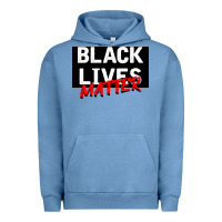 Pigment Pebble Blue Black Lives Matter Urban Hoodie - Bettercallsaul