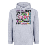 Heather Grey easter subway Heavyweight Hoodie - MaliasSmallBusiness