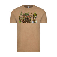Vintage Coffee army wife Vintage Tee - Zillion Design Studio