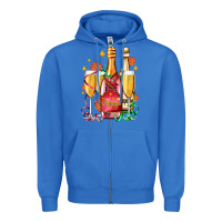 True Royal new year party champagne Zipper Hoodie - AdoDesignShop
