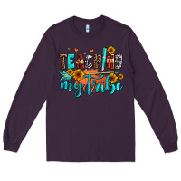 Plum teaching my tribe Long Sleeve Tee - AdoDesignShop
