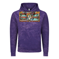 Cloud Purple Boho bull skull and serape Vintage Hoodie - RanaPortraitStore