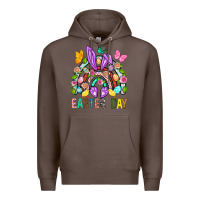 Coffee Easter Day Rainbow Premium Hoodie - BundleAndBundleShop