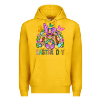Lemon Easter Day Rainbow Premium Hoodie - BundleAndBundleShop