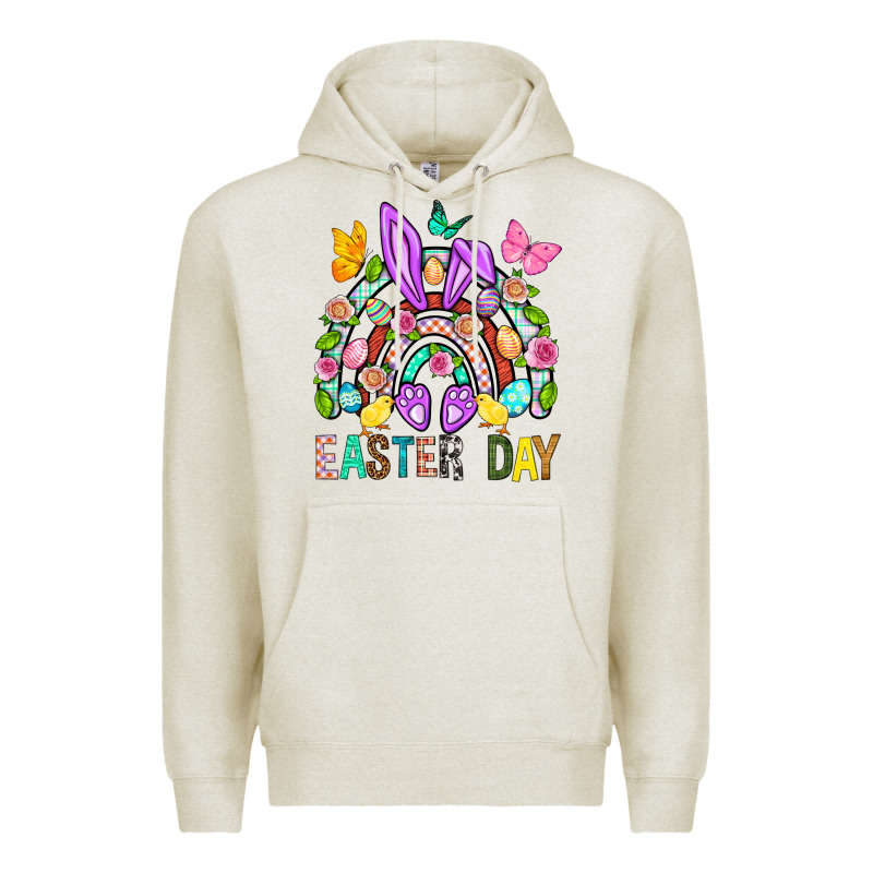 Easter Day Rainbow Premium Hoodie by BundleAndBundleShop | Teevron