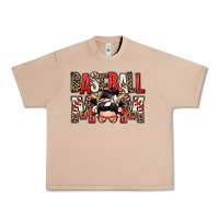 Burro baseball mom messy bun Urban Heavy Tee - Zillion Design Studio